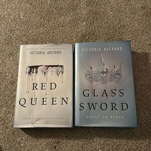 Red Queen and Glass Sword by Victoria Aveyard